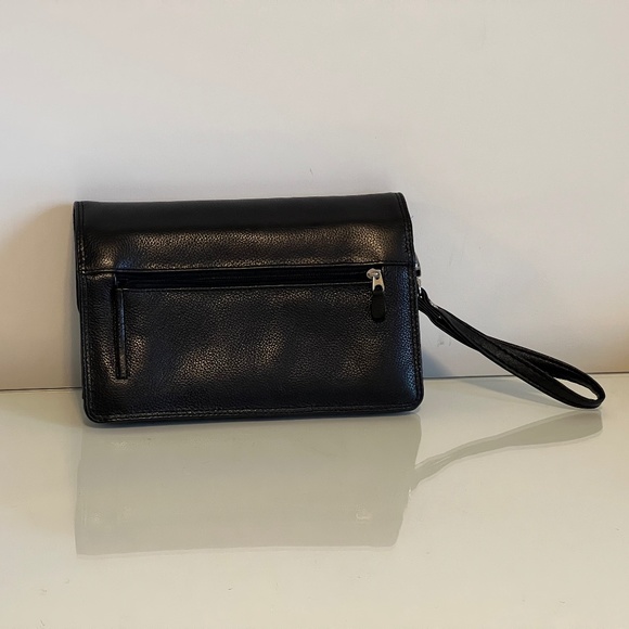 Genuine Leather Handbag Clutch Women’s - Picture 2 of 14